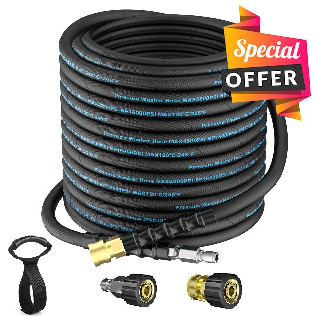 50 Ft Pressure Washer Hose