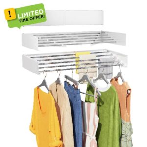 FunMoMo Laundry Drying Rack Collapsible