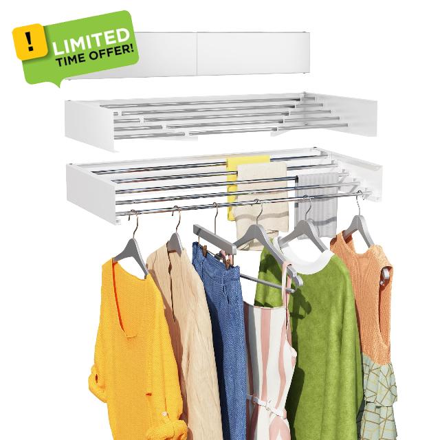 FunMoMo Laundry Drying Rack Collapsible