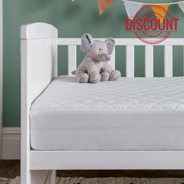 Opulent Home Premium Air Mesh Cot Bed Mattress - Unrivaled Comfort and Unparalleled Breathability for the Ultimate Restful Sleep Experience - 140 x 70 x 15cm (Ultra Thick) Airflow