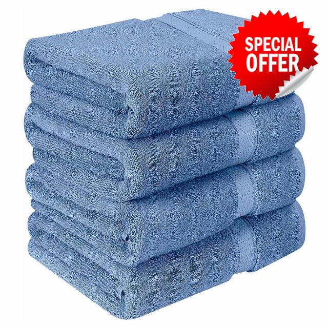 Excelsior INT Luxury Bath Towels Set | Cotton Bathroom Towels