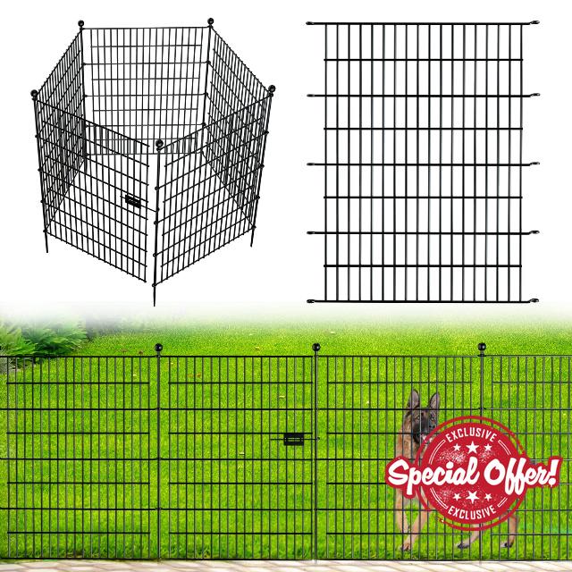 Decorative Fences (5Panels with Lock)