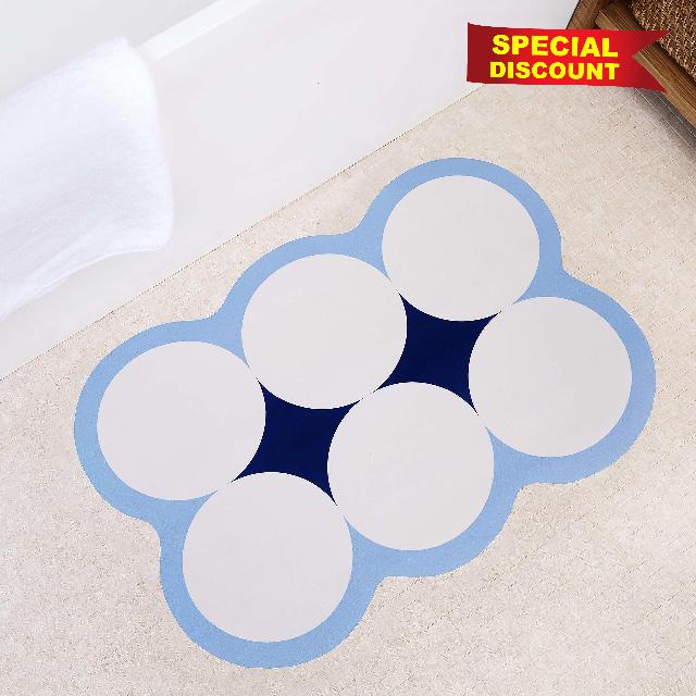 Snack Break Basic Diatomaceous Earth Bath Mat