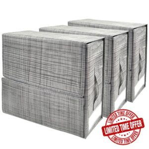 3 Pack Bed Sheet Organizer and Storage