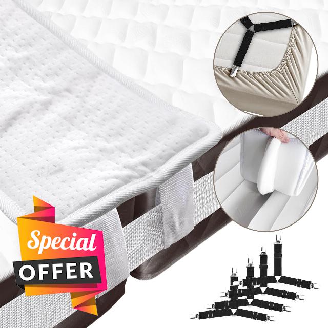 Bed Bridge - Split King Gap Filler for Adjustable Bed - 79" x 12" Twin Bed Connector Bed Gap Filler - Wedge Joiner Mattress Extender Converter Kit with Mattress Straps - Join & Create Twin to King Bed
