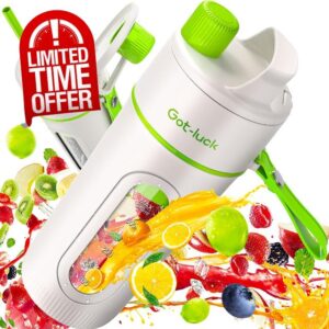 Portable&nbsp;Blender&nbsp;for&nbsp;Shakes&nbsp;and&nbsp;Smoothies with 12 Oz Mini Blender Cup and Travel Lid