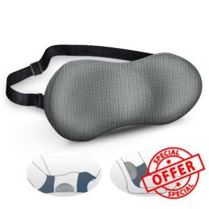 JUKAMO Lumbar Support Pillow for Office Chair and Car Seat with Adjustable Strap