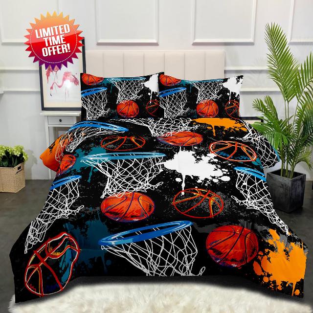 TiuZelf Basketball Comforter Full Size