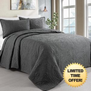 HOMBYS Oversized King Bedspreads 128x120