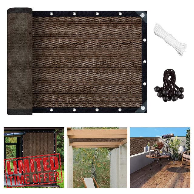 LITLANDSTAR Sun Shade Cloth Privacy Screen