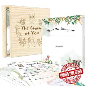 1DFAUL First 5 Year Baby Book Memory for Boy and Girl