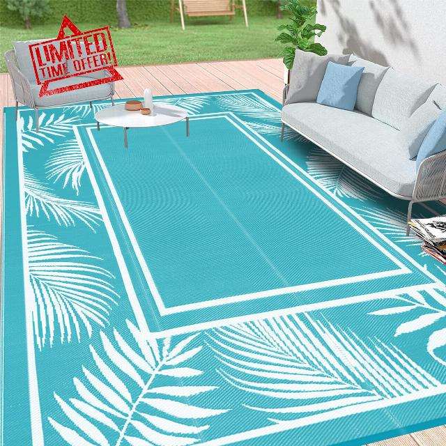 Bsamthom Reversible Mats 6'X9'