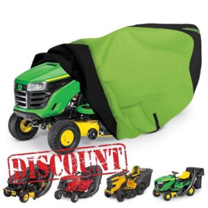 Riding Lawn Mower Cover with Bagger Attachment