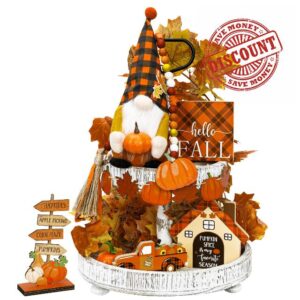 12 PCS Fall Decorations for Home
