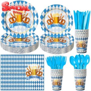 Oktoberfest Party Plates and Napkins Set