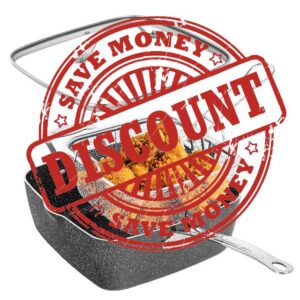 Granitestone Deep Frying Pan Set