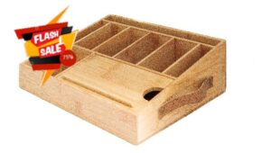 PRACTICAL LUXE Valet Box Organizer with Handles