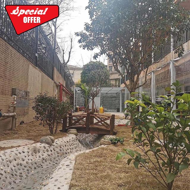 Gruytoie Garden Bridges for Outdoors 4ft Wide Clearance