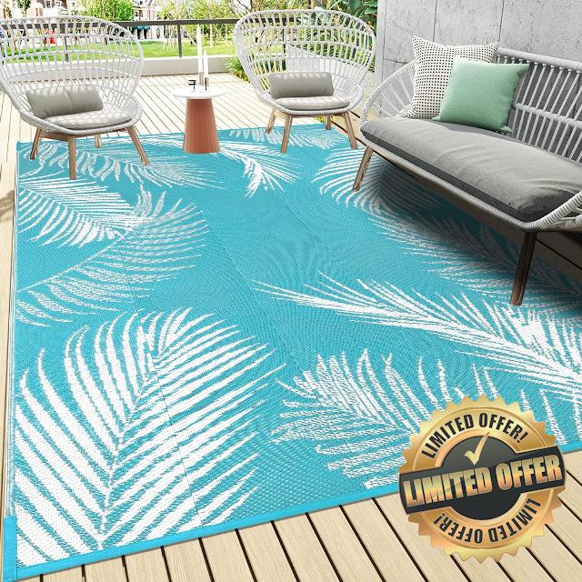 Pauwer Outdoor Rug 6x9
