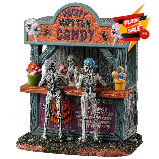 Lemax Village Collection - Spooky Town Rotten Candy Stand #33612