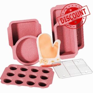 HIPTABLY Baking Sheet Pan Set