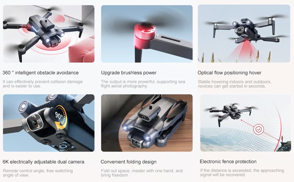 drones with camera 4k professional for kids fpv adults remote app-controlled mini drone children