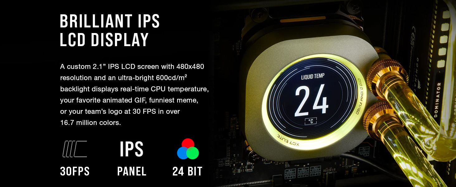 Lcd water block, rgb cpu block, IPS LCD DISPLAY, lcd cpu block, lcd cpu cooler