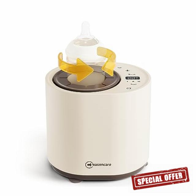 REASONCARE Baby Formula Dispensers & Mixers 3 Gear Mix Milk Evenly Less Bubbles Less Lumps to Avoid Baby Flatulence