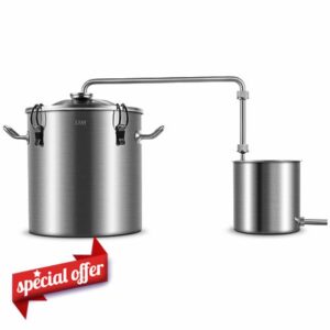 LETIME 3 Gallon 12 Liters Essential Oil and Hydrosol Distiller
