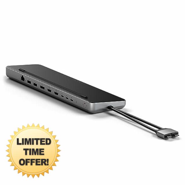 SATECHI Dual USB C Docking Station and Stand