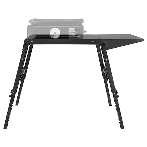Universal Outdoor Camping Cooking Station with Side Shelf