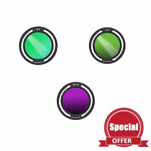 BLAUEOCHI Upgrade Filter Set for DJI O3 AIR Unit/AVATA Drone