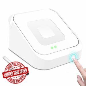 Dock Compatible with Square Reader 2st Generation. White.