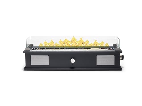 Tabletop Propane Firepit Built-in Beat to Music Sound System