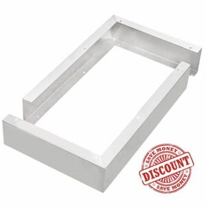 Microwave Filler Kit 2.95&rdquo; Wide Stainless Steel Microwave Trim Kit Replaces W10164745 Whirlpool Microwave Trim Kit - Fits All Microwave Brands - Fills Over the Range Oven Cabinet Gap - 17.25&rdquo; H x