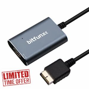 BITFUNX HDMI Adapter for PS2 Console