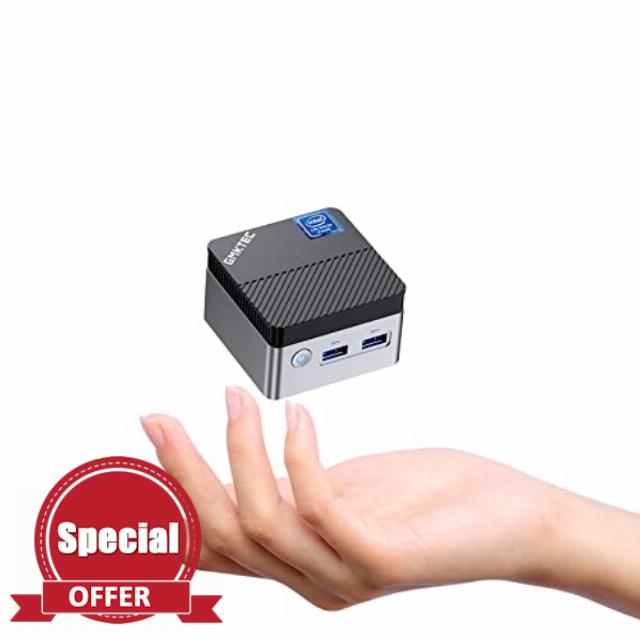 GMKtec Mini PC Windows 11 Pro Intel N5105