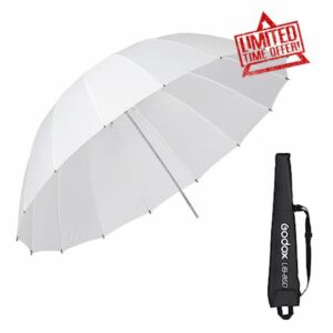 Godox UB-85D 33.5in/85cm Parabolic Translucent Umbrella