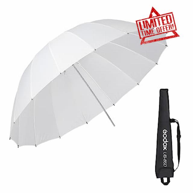 Godox UB-85D 33.5in/85cm Parabolic Translucent Umbrella