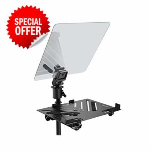 PROAIM Speechify Presidential Teleprompter. Fits 10&Prime; to 24&Prime; Tablets