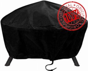 Blackhoso Round Fire Pit Cover