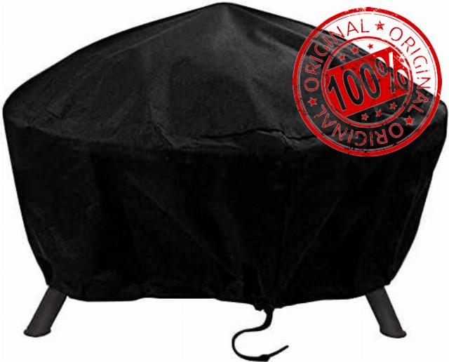 Blackhoso Round Fire Pit Cover