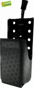 Zero9 Holsters Model 5001 Portable Radio Case / APX6000 Black Basket Weave Molle Lok