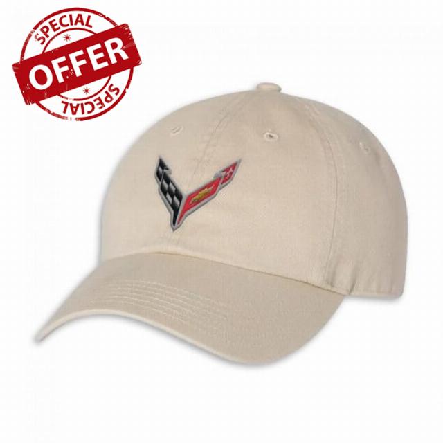 SR1 Performance C8 Corvette Concourse Hat - Unstructured Low Profile Cap