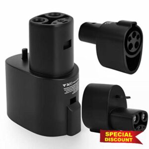 J1772 to Tesla Charging Adapter with lock80 Amp / 250V AC - Compatible with Modle 3/Y[Only for Tesla Owners]