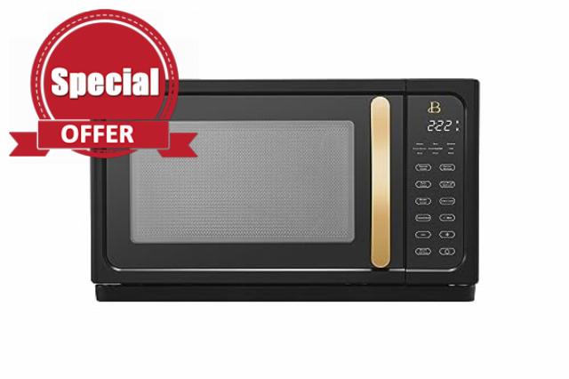Beautiful 1.1 Cu ft 1000 Watt Sensor Microwave Oven with 10 Power Levels