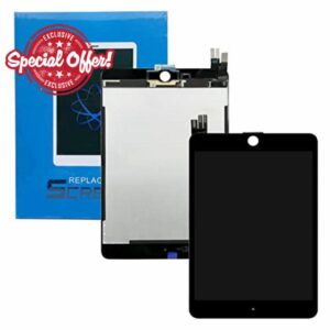 AQNEUKZ LCD Screen Replacement for iPad Mini 5 A2126 A2124 A2133 Display LCD Assembly with Sleep Wake Sensor (Black)