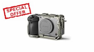 Tilta Full Camera Cage Compatible with Sony FX3/FX30 V2 | Mount Accessories | Cable CLAMP | Modular Design | ARCA Ready | TA-T16-FCC (Titanium Gray)
