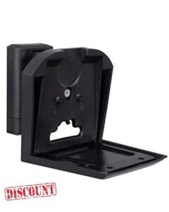 Sanus Speaker Wall Mount for Sonos Era 300&trade; - Swivel & Tilt Speaker Mount with Easy 15-Minute Install &ndash; Pair (Black) Sonos Speaker Mount