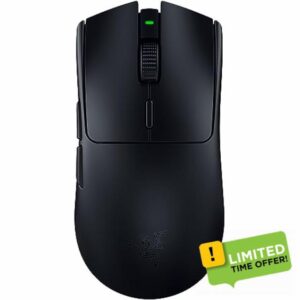Razer Viper V3 HyperSpeed Wireless Esports Gaming Mouse: 82g Lightweight Design - 30K DPI Optical Sensor - Up to 280 Hr Battery Life - HyperSpeed Wireless - Mechanical Switches Gen-2 - Classic Black